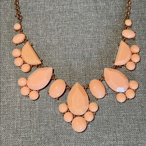 Kate Spade Day Tripper Peach Gold Tone Necklace